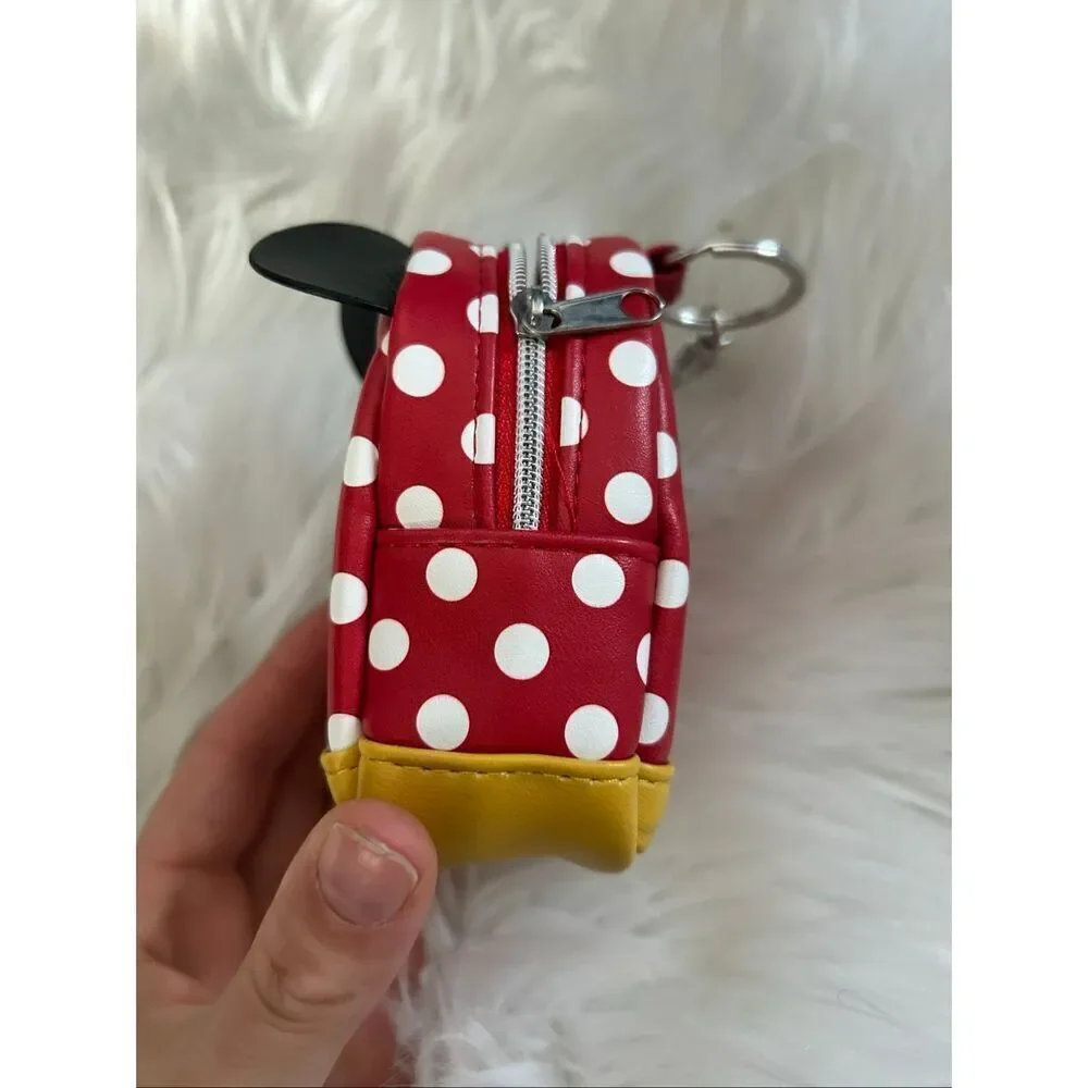 Disney Minnie Mouse Bow Miniature Backpack Keychain Clip